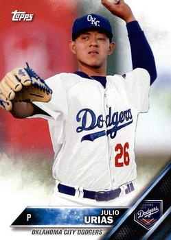 2016 Topps Pro Debut #200 Julio Urias Front