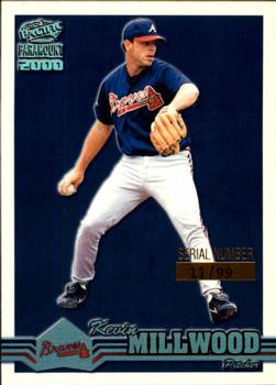2000 Pacific Paramount - Holo-Green #25 Kevin Millwood  Front