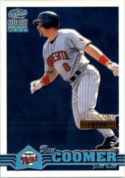 2000 Pacific Paramount - Holo-Green #133 Ron Coomer  Front
