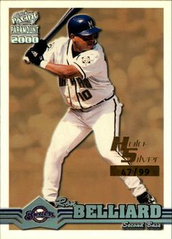 2000 Pacific Paramount - Holo-Silver #126 Ron Belliard Front