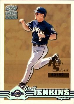2000 Pacific Paramount - Holo-Silver #130 Geoff Jenkins  Front