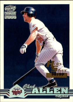 2000 Pacific Paramount - Holo-Silver #132 Chad Allen  Front