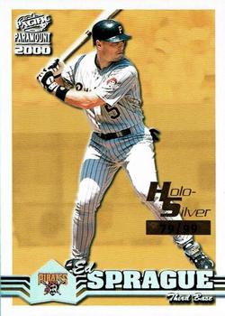 2000 Pacific Paramount - Holo-Silver #189 Ed Sprague  Front
