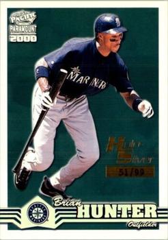 2000 Pacific Paramount - Holo-Silver #222 Brian Hunter Front