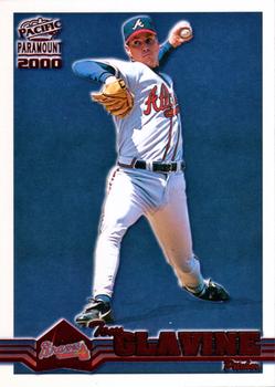 2000 Pacific Paramount - Ruby #19 Tom Glavine Front