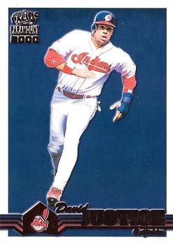 2000 Pacific Paramount - Ruby #70 David Justice Front