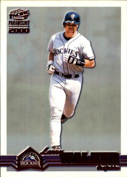 2000 Pacific Paramount - Ruby #82 Larry Walker Front