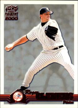 2000 Pacific Paramount - Ruby #156 Roger Clemens Front