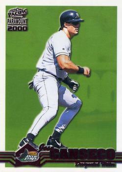 2000 Pacific Paramount - Ruby #228 Jose Canseco Front
