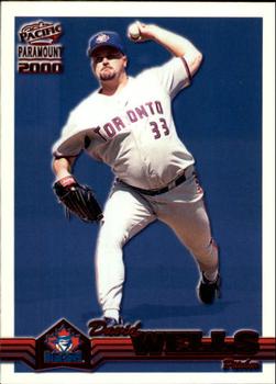 2000 Pacific Paramount - Ruby #249 David Wells Front