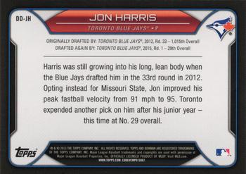 2015 Bowman Draft - Draft Dividends #DD-JH Jon Harris Back
