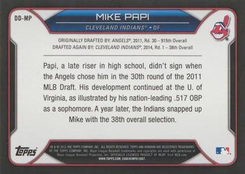 2015 Bowman Draft - Draft Dividends #DD-MP Mike Papi Back