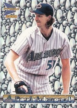 2000 Pacific Prism - Drops Silver #8 Randy Johnson  Front