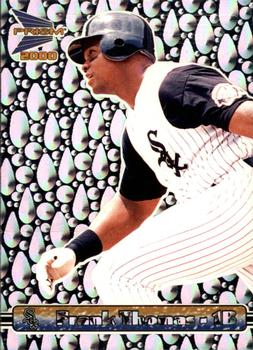 2000 Pacific Prism - Drops Silver #35 Frank Thomas  Front
