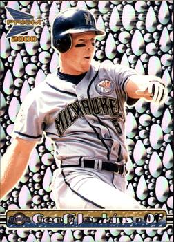 2000 Pacific Prism - Drops Silver #80 Geoff Jenkins  Front