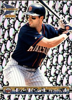2000 Pacific Prism - Drops Silver #86 Todd Walker  Front
