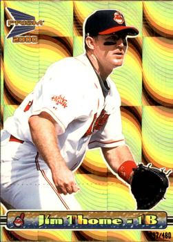 2000 Pacific Prism - Holographic Gold #46 Jim Thome  Front