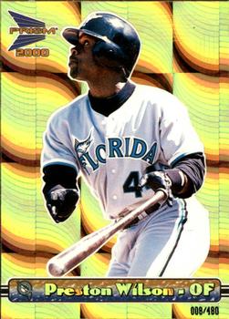 2000 Pacific Prism - Holographic Gold #61 Preston Wilson  Front