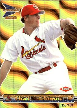 2000 Pacific Prism - Holographic Gold #120 Chad Hutchinson  Front
