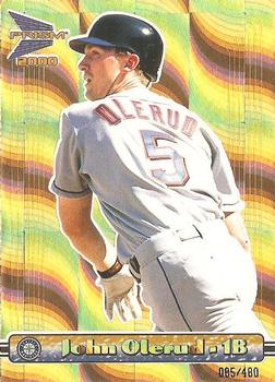 2000 Pacific Prism - Holographic Gold #135 John Olerud  Front