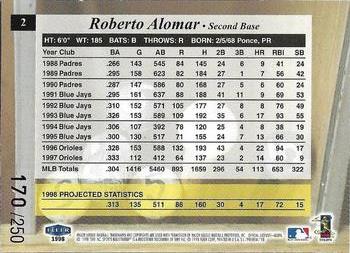1998 Sports Illustrated - Extra Edition #2 Roberto Alomar Back