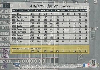 1998 Sports Illustrated - Extra Edition #67 Andruw Jones Back