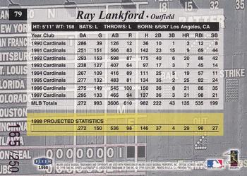 1998 Sports Illustrated - Extra Edition #79 Ray Lankford Back