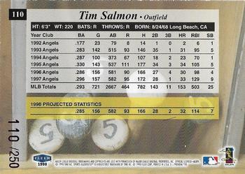 1998 Sports Illustrated - Extra Edition #110 Tim Salmon Back