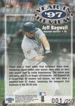 1998 Sports Illustrated - Extra Edition #183 Jeff Bagwell Back