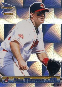 2000 Pacific Prism - Holographic Mirror #46 Jim Thome  Front