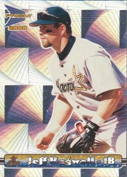 2000 Pacific Prism - Holographic Mirror #62 Jeff Bagwell  Front