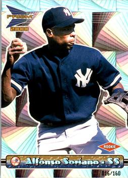 2000 Pacific Prism - Holographic Mirror #102 Alfonso Soriano  Front
