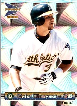 2000 Pacific Prism - Holographic Mirror #104 Eric Chavez  Front