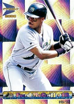 2000 Pacific Prism - Holographic Mirror #140 Fred McGriff  Front