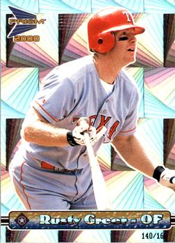 2000 Pacific Prism - Holographic Mirror #141 Rusty Greer  Front