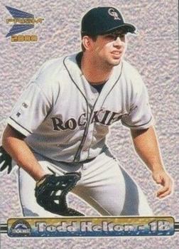 2000 Pacific Prism - Pebbly Dots #49 Todd Helton  Front