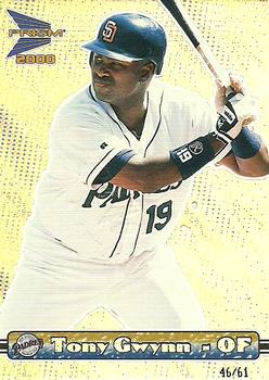 2000 Pacific Prism - Premiere Date #126 Tony Gwynn  Front