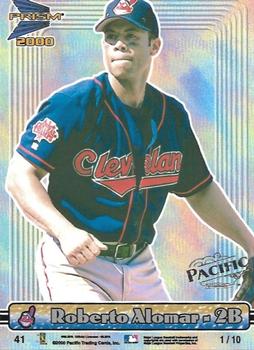 2000 Pacific Prism - Proofs #41 Roberto Alomar  Front