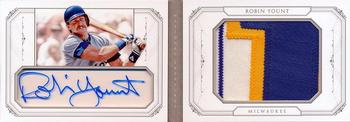 2015 Panini National Treasures - NT Star Booklet Signatures Prime #40 Robin Yount Front