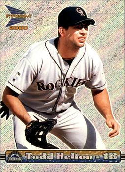 2000 Pacific Prism - Rapture Silver #49 Todd Helton  Front