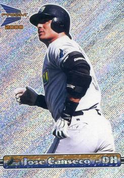 2000 Pacific Prism - Rapture Silver #137 Jose Canseco  Front