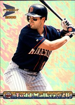 2000 Pacific Prism - Sheen Silver #86 Todd Walker  Front