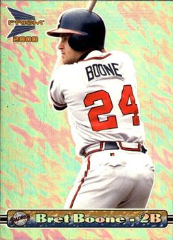 2000 Pacific Prism - Sheen Silver #124 Bret Boone  Front