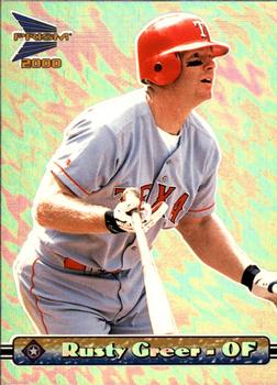 2000 Pacific Prism - Sheen Silver #141 Rusty Greer  Front