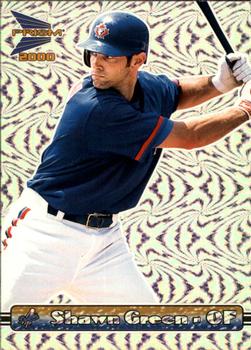 2000 Pacific Prism - Slider Silver #73 Shawn Green Front