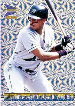 2000 Pacific Prism - Slider Silver #140 Fred McGriff Front