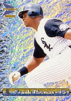 2000 Pacific Prism - Texture Silver #35 Frank Thomas  Front