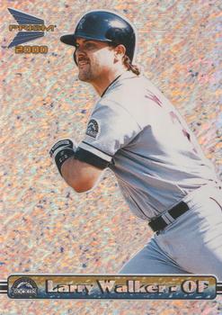 2000 Pacific Prism - Texture Silver #52 Larry Walker  Front