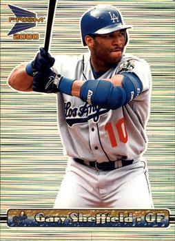 2000 Pacific Prism - Tinsel Silver #76 Gary Sheffield  Front