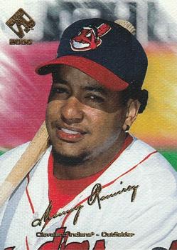 2000 Pacific Private Stock - Artist's Canvas #7 Manny Ramirez  Front